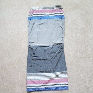 Giorgio Armani Silk Long Pencil Skirt. Size 46